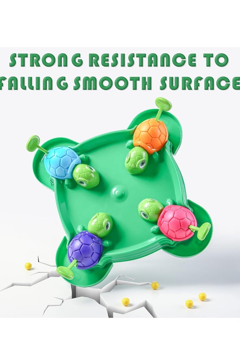 DURKU Hungry Turtle Board Game, 4 Player Fun Interactive Turtle Eat Beans Game, Intense Game of Quick Reflexes, Classics Family Game Tabletop Version Games for Classroom, Home - Image 5