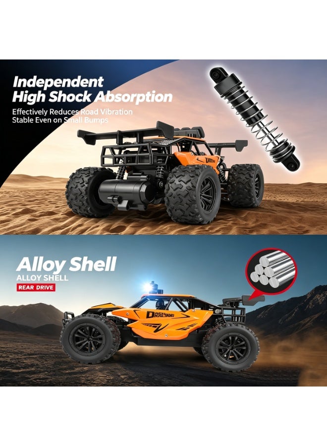 High-Speed 20 Km/H Remote Control Truck, Enhanced Headlights, Usb Charging. The Perfect Gift For Christmas, Halloween, And Thanksgiving. - Image 5