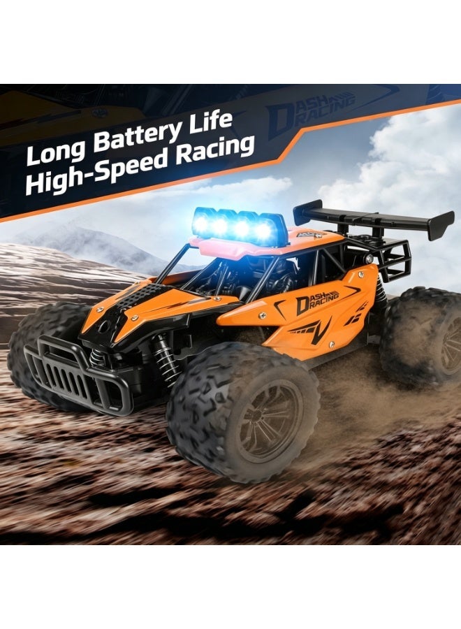 High-Speed 20 Km/H Remote Control Truck, Enhanced Headlights, Usb Charging. The Perfect Gift For Christmas, Halloween, And Thanksgiving. - Image 3