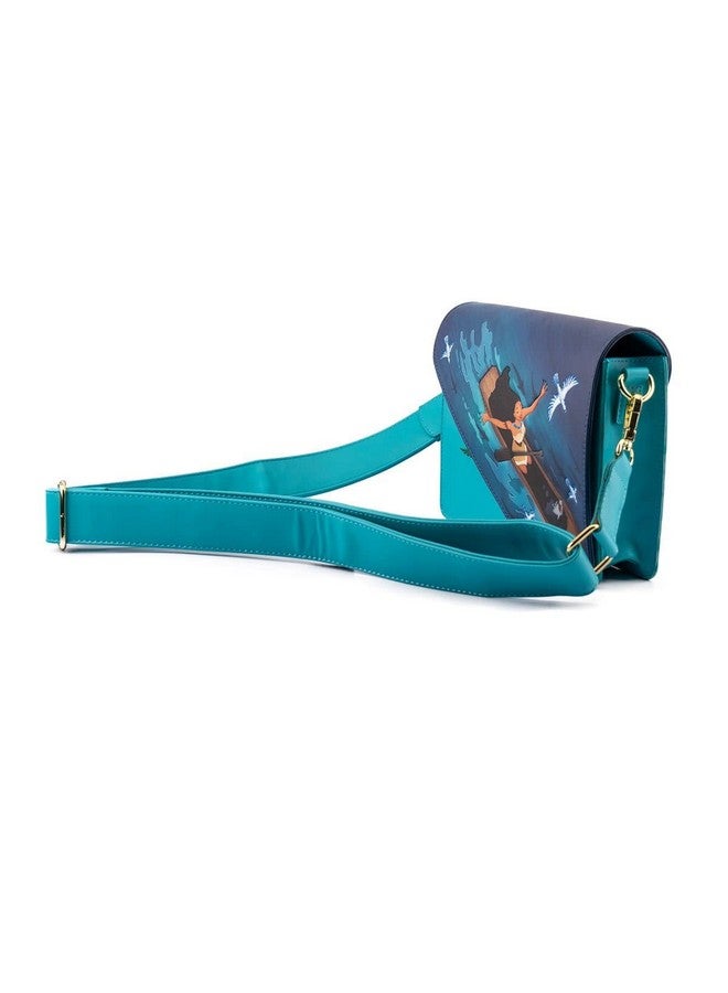 Loungefly حقيبة كروس بودي من ديزني بوكاهونتاس "فقط حول منعطف النهر" - Image 3