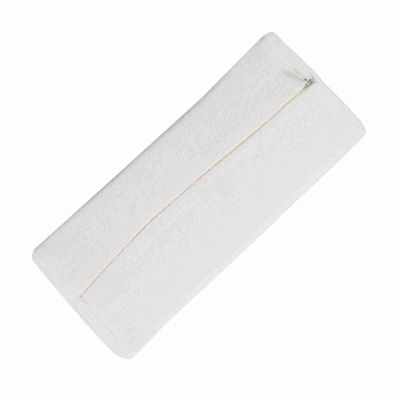 Manicure Pillow: White Soft Plush & Sponge Hand Rest Cushion - Detachable Washable Cover Compact Lightweight Hand Cushion for Nail Salon, Nail Artist and Home Use - Image 3