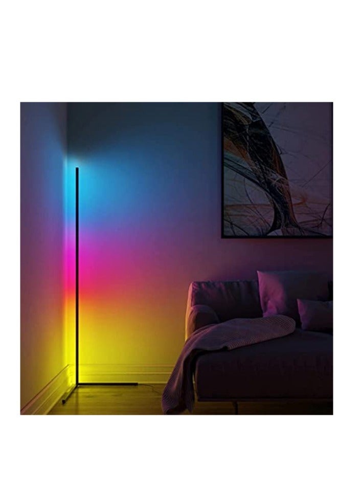 RGB Colour Changing Corner Lamp and Standing Light with Smart Remote Control and Designed Application - Image 1
