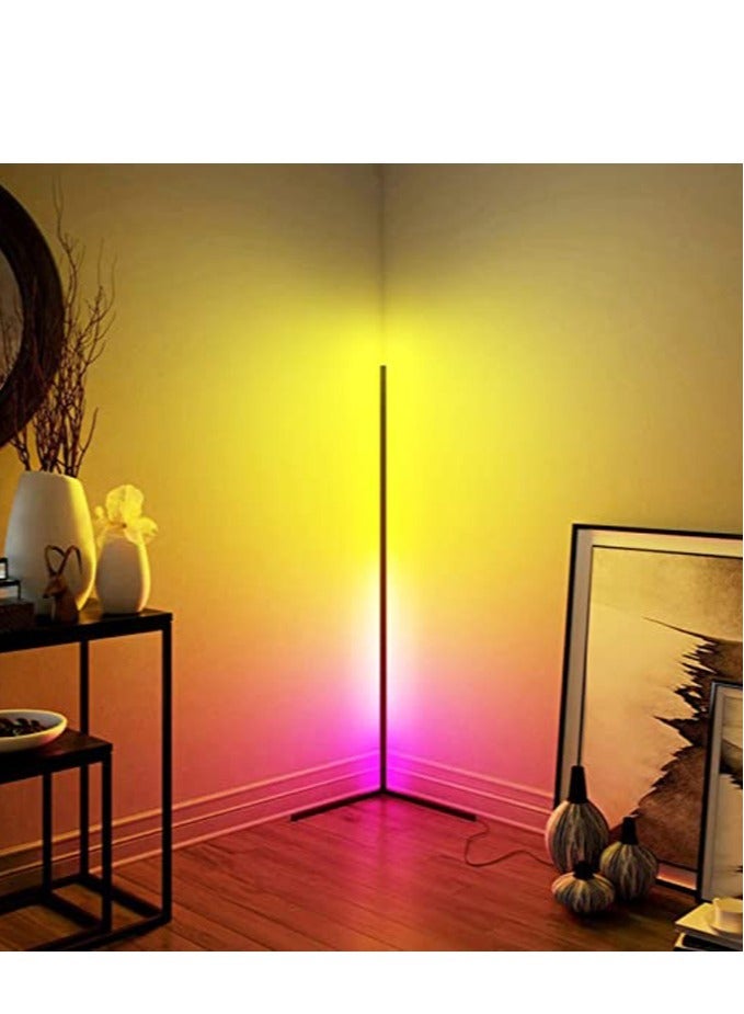 RGB Colour Changing Corner Lamp and Standing Light with Smart Remote Control and Designed Application - Image 2