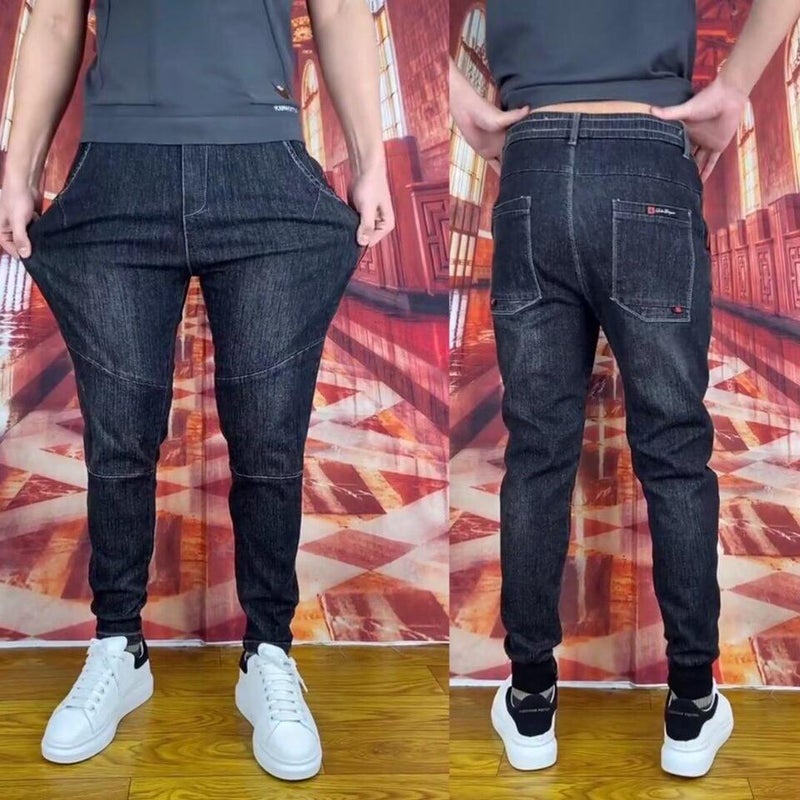 Unisex Classic Denim Jeans Loose Fit Daily Outdoor Wear - Image 3