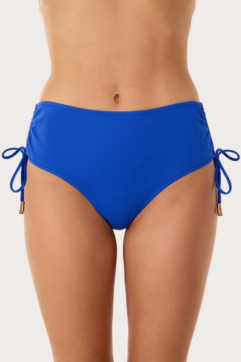 Ayyıldız 63059 Saks High Waist Bikini Bottom  - Image 1