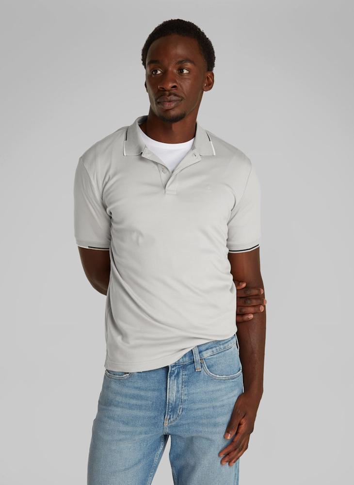 CALVIN KLEIN Short Sleeve Polo - Image 1