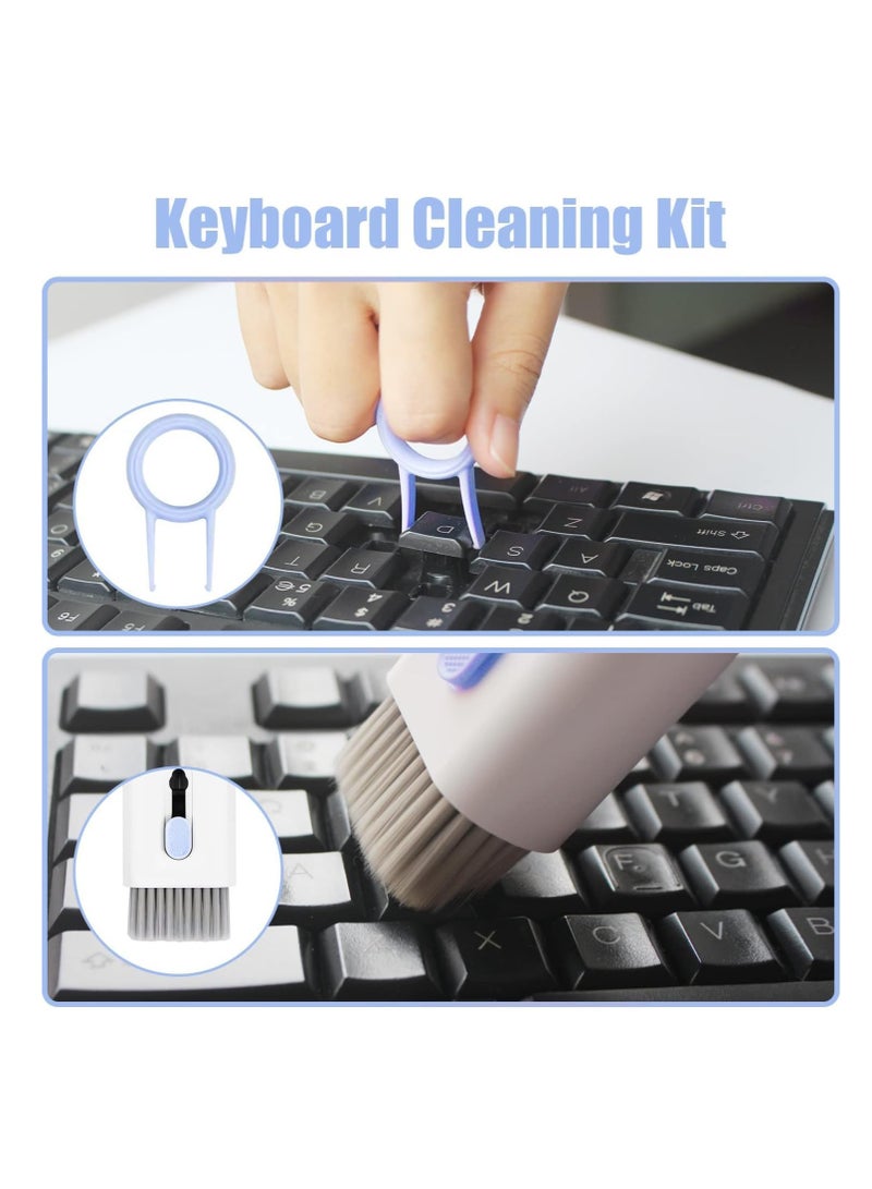 Generic 7 in 1 Electronics Cleaning Kit for AirPods Pro, iPhone, iPad, iPod, MacBook, Multifunctional for Keyboard, Cell Phone, Computer, Laptop, Monitor, Earphone, Tablet, TV, Blue, by ZIWAN  - Image 4