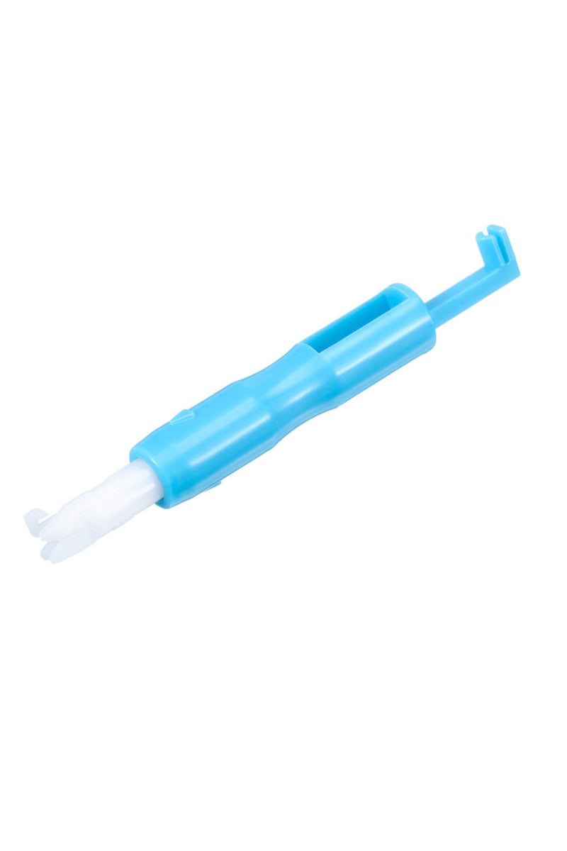 erorex Blue Sewing Needle Inserter Automatic Needle Quick Sewing Threader Needle Threading Tool For Sewing