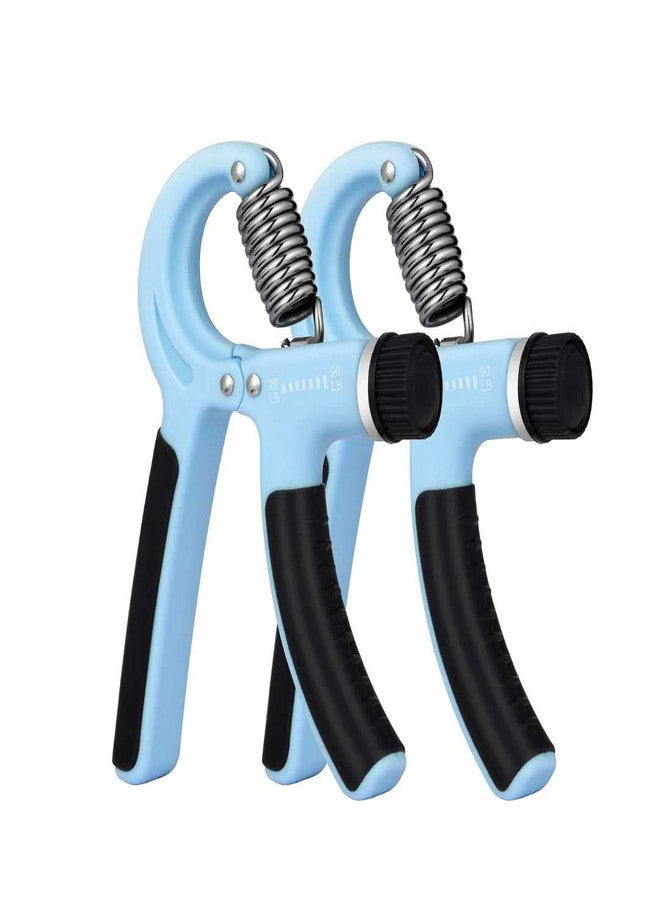 Redipo Grip Strength Trainer-2 Pack Hand Grip Strengthener Adjustable Resistance Range 20-90 lbs Non-Slip Hand Grip, Hand Gripper Exerciser, Wrist Strengthener for Forearm Grip Workout - Image 1