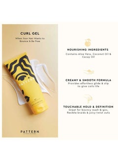 PATTERN Beauty by Tracee Ellis Ross Curl Gel, 25 Fl Oz, Great for Curlies, Coilies and Tight-Textured Hair, 3a-4c  - Image 3