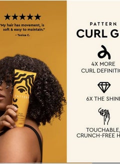 PATTERN Beauty by Tracee Ellis Ross Curl Gel, 25 Fl Oz, Great for Curlies, Coilies and Tight-Textured Hair, 3a-4c  - Image 2