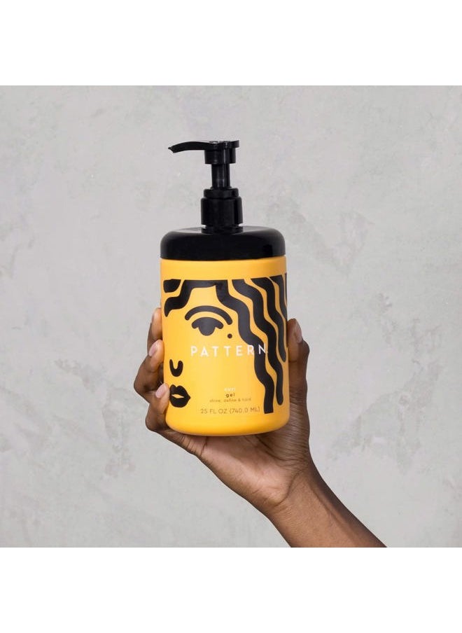 PATTERN - Beauty by Tracee Ellis Ross Curl Gel, 25 Fl Oz, Great for Curlies, Coilies and Tight-Textured Hair, 3a-4c - Image 1