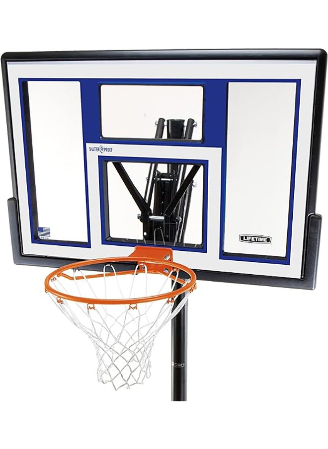 Life Time Lifetime Portable Basketball Hoop 90168 48-inch Polycarbonate Backboard System  - Image 2