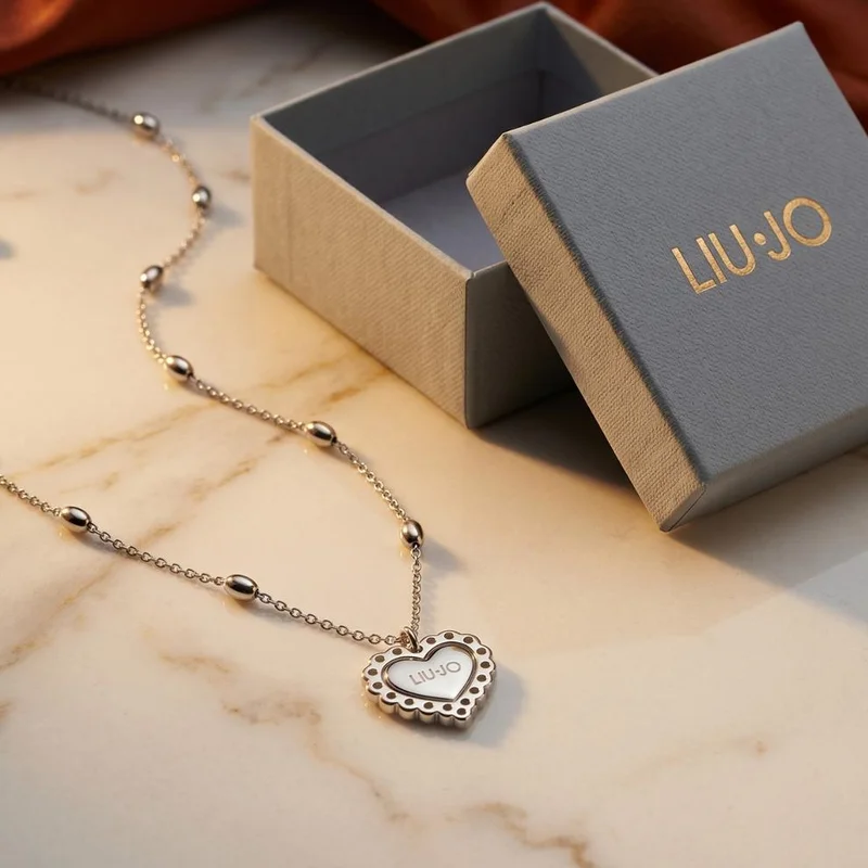 Liu Jo  Liu Jo Stella Silver Necklace - LJ3204 for Women | Best Price UAE