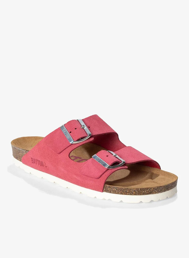 BAYTON Atlas Leather Flat Sandals