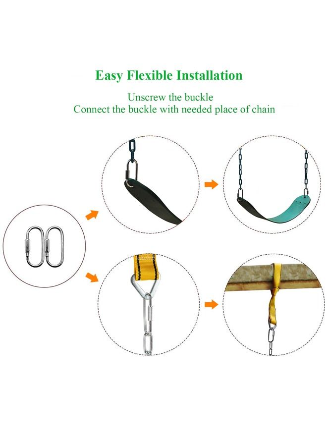 JSAITOYS Interesting Flying Swing Seat Hanging Chain With Hook Kids Adult Garden Outdoor - Image 3