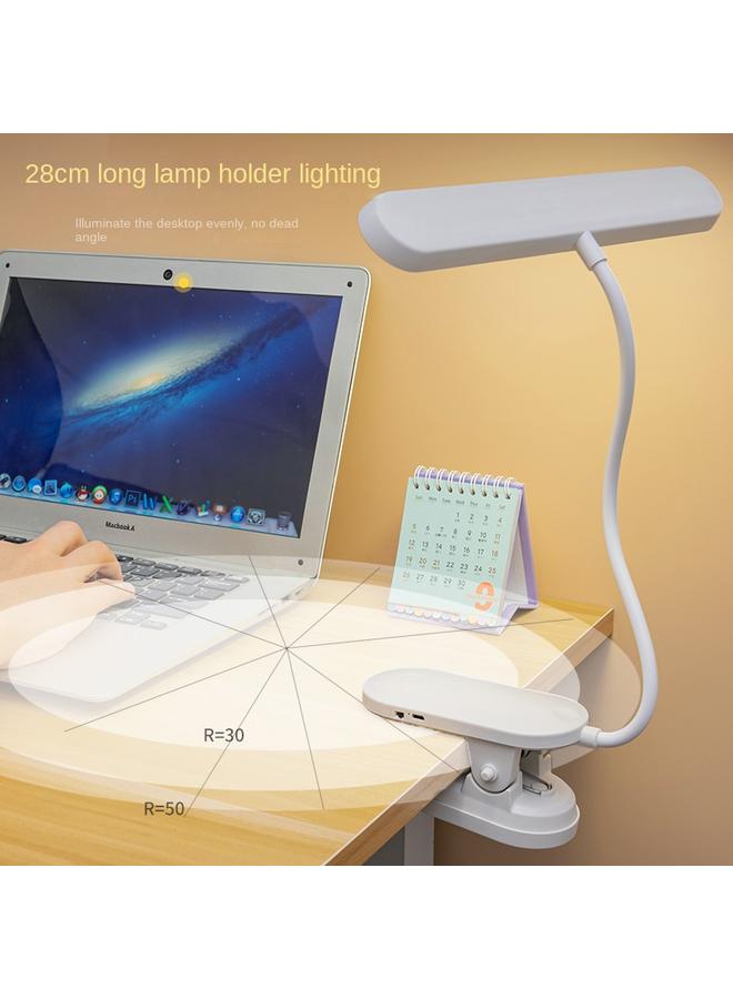 Bluejw Table Lamp Led Bedroom Learning Creative Clip Lamp Student Eye Protection Bedside Reading Dormitory Filling Dual-purpose Small Table Lamp - Image 5