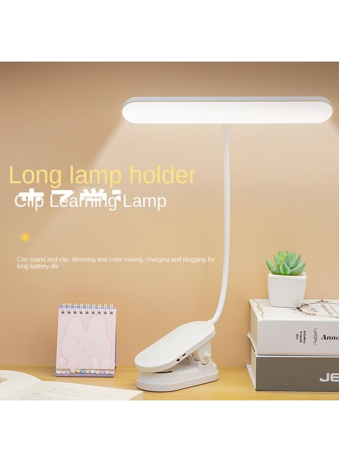 Bluejw Table Lamp Led Bedroom Learning Creative Clip Lamp Student Eye Protection Bedside Reading Dormitory Filling Dual-purpose Small Table Lamp - Image 3