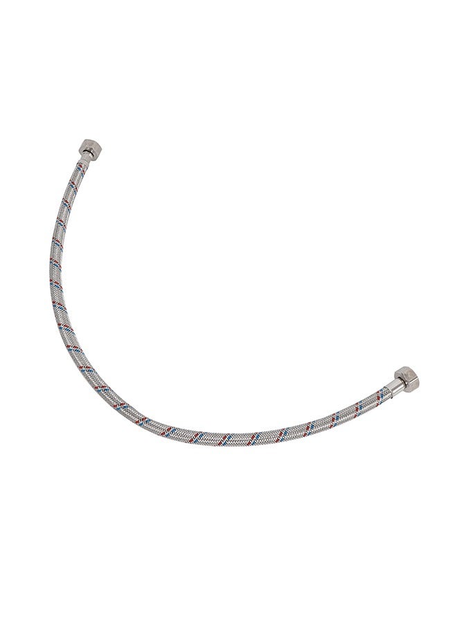 LAWAZIM Water Heater Connector Tube - 60cm- High Heat-Resistant Flexible Steel Braided Hose, Durable Leak-Proof Anti-Corrosion Pipe for Hot Water Installation, Plumbing Repair & DIY Home Projects - Image 3