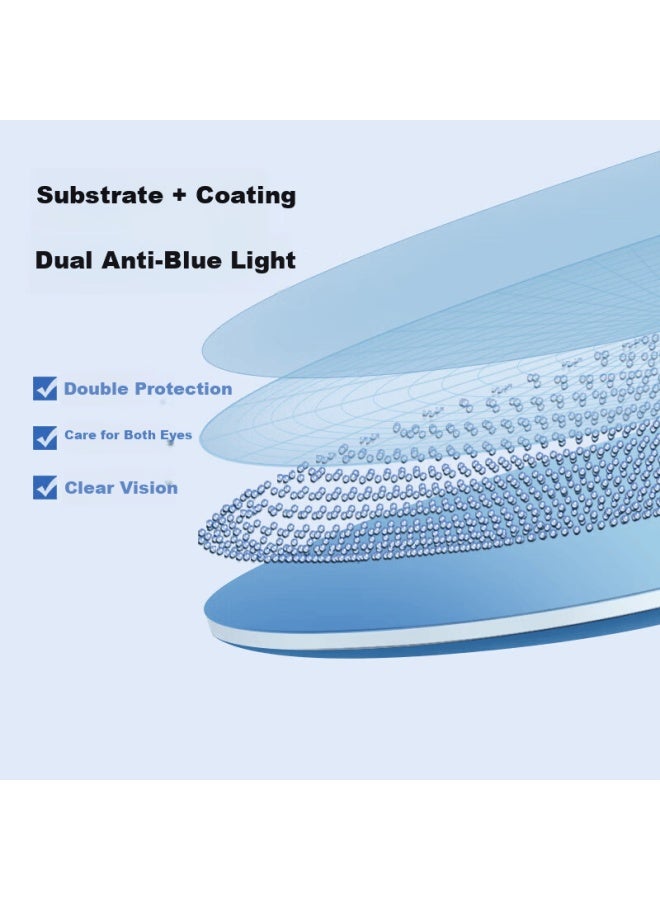 Vegoos Anti-blue Light Radiation Gl, Large Frame For Men And Women, Student Non-prescription Gl, Phone And Computer Eye Protection Goggles, K9092 - Image 3