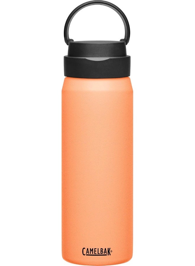 CAMELBAK زجاجة ماء معزولة من الفولاذ المقاوم للصدأ CamelBak Fit Cap - 25 أونصة، شروق الشمس في الصحراء - Image 4