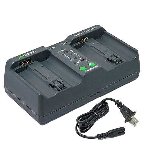 Wasabi Power Battery 2-Pack and Dual Charger for Nikon EN-EL18d, MH-33, Z9, D4, D5, D6, D850 (with adapters/Grips) - Image 5