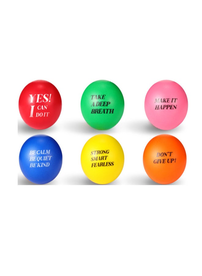 Generic - High Elasticity Pu Foam Colorful Toy Balls 40mm Inspirational Children's Play Balls Smooth Surface Polyurethane Foam-Color:Pumpkin Ball 70*65mm-Diameter:See Color Details - Image 1