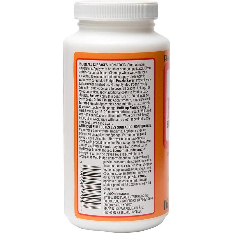 Mod Podge Waterbase Sealer, Glue and Finish, Satin, 16 Ounce - Image 3