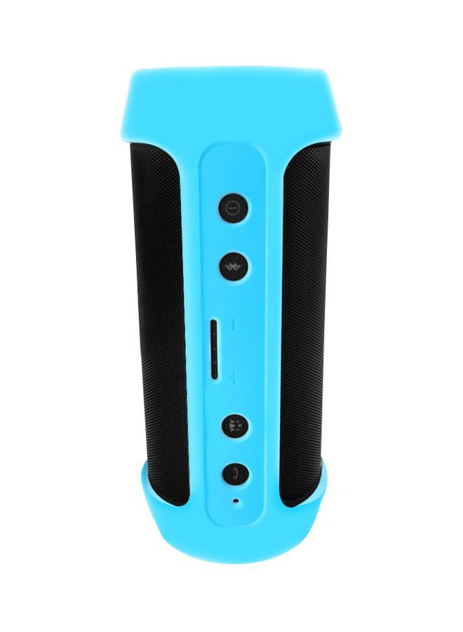 NIBEMINENT Silicone Cover Case For JBL Charge 2+ Sky Blue - Image 1