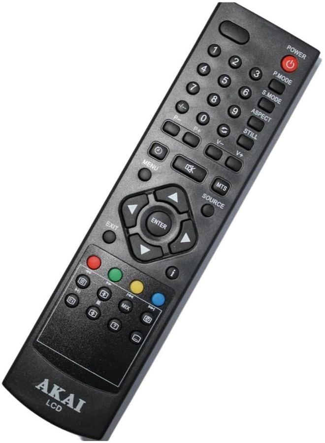 erorex LCD Remote Control, For Akai, Black  - Image 2