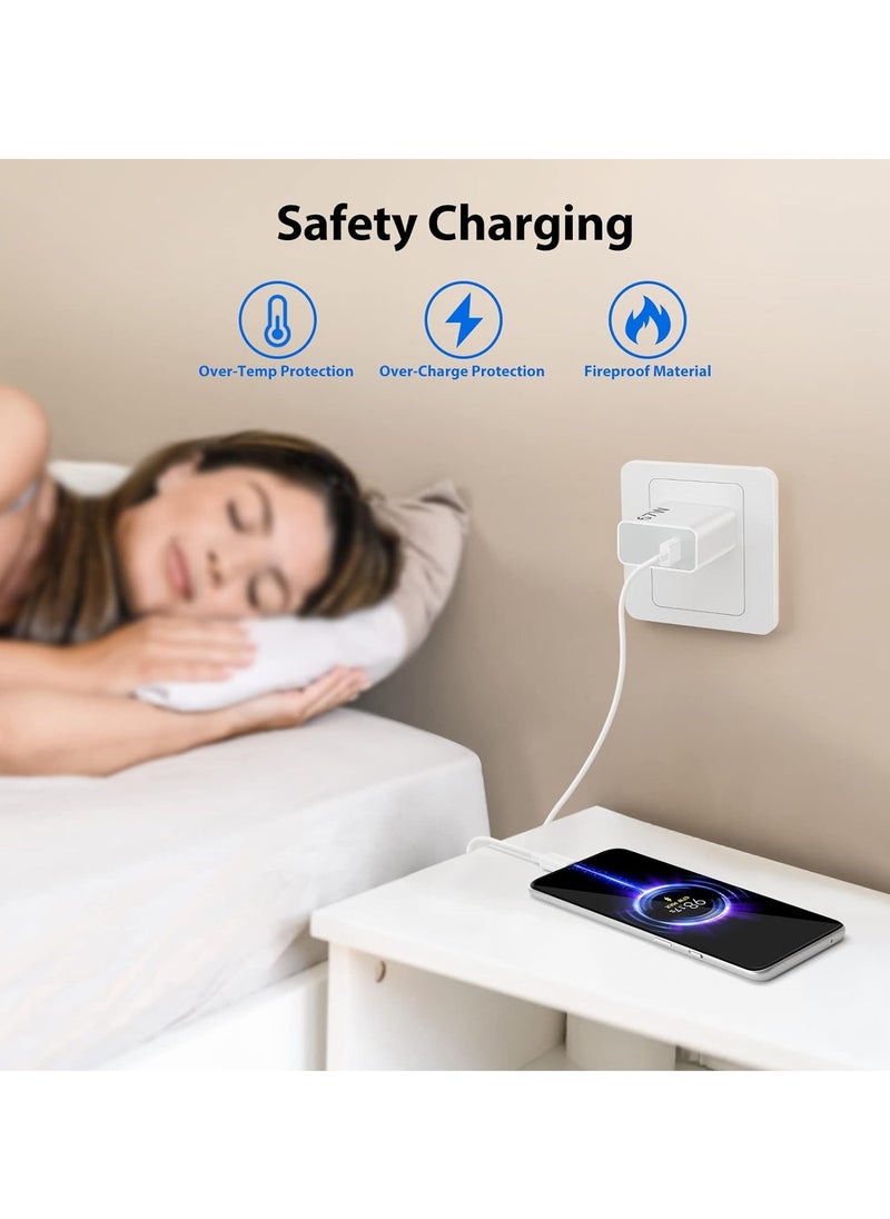 Generic - 67W Turbo Fast Wall Charger, Quick Charge for Xiaomi 15 14 13 12 12t 12s Pro Lite Redmi Note K80 K70 K60 K50 14 13 12 11 11s 12 Pro Plus Poco F6 F5 X5 F4 X4 Gt Black Shark 4 5 Pro 3.3ft 3A Type C Cable - Image 1