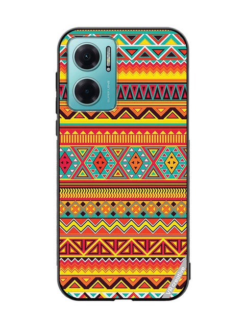 Protective Case Cover For Xiaomi Redmi Note 11E Abstract Design Multicolour