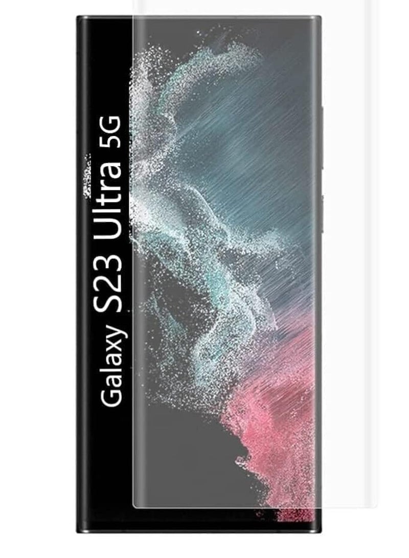 MIGOFAST Screen Protector for S23 Ultra UV Tempered Glass, Film HD Screen Saver, 9H Hardness, Bubble-free Screen Replacement Protector Film - Image 1
