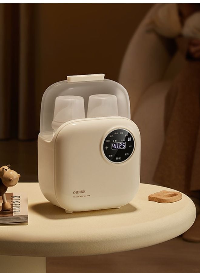 OIDIRE Multifunctional Baby Bottle Warmer Steam Sterilizer Heater & Thaw for Formula Breastmilk Keep Warm with Smart Temperature Control 360* Three Dimensional Steam Surround BPA free 200W - Image 2