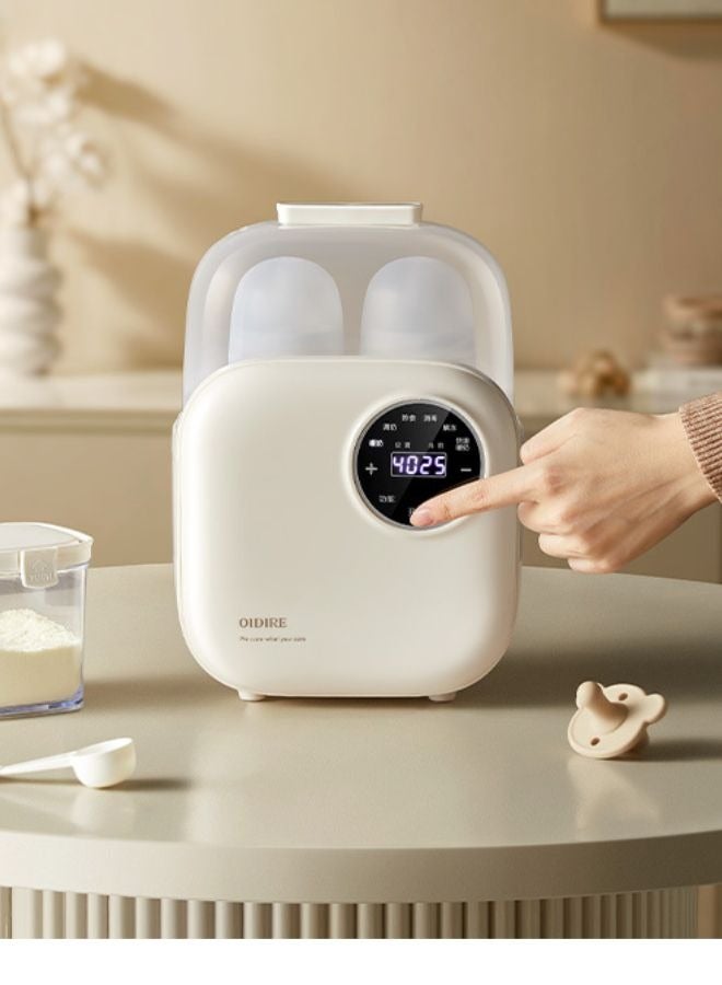 OIDIRE Multifunctional Baby Bottle Warmer Steam Sterilizer Heater & Thaw for Formula Breastmilk Keep Warm with Smart Temperature Control 360* Three Dimensional Steam Surround BPA free 200W - Image 3