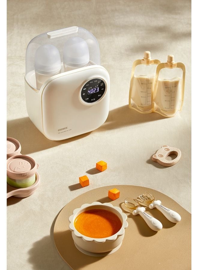 OIDIRE Multifunctional Baby Bottle Warmer Steam Sterilizer Heater & Thaw for Formula Breastmilk Keep Warm with Smart Temperature Control 360* Three Dimensional Steam Surround BPA free 200W - Image 5