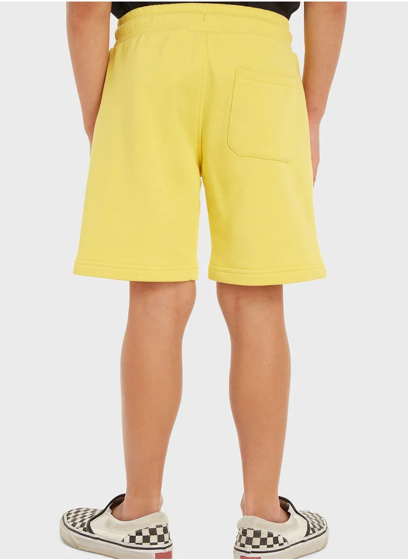 Calvin Klein Jeans Kids Stack Logo Shorts