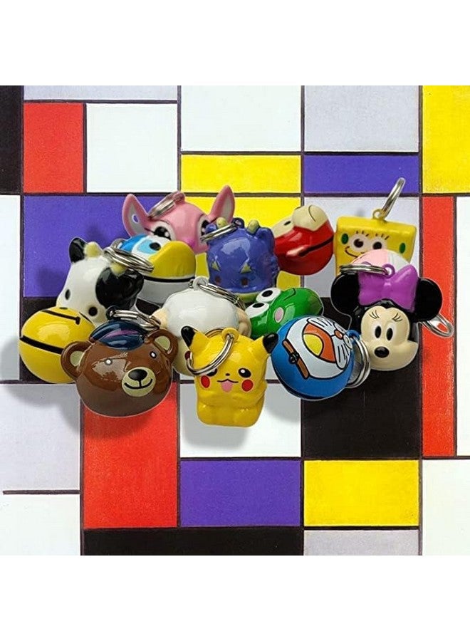 Pups&Pets Cartoon Bell for Collar Cats and Dogs, Pet Bell Included Ring Cartoon Design (2) - Image 3