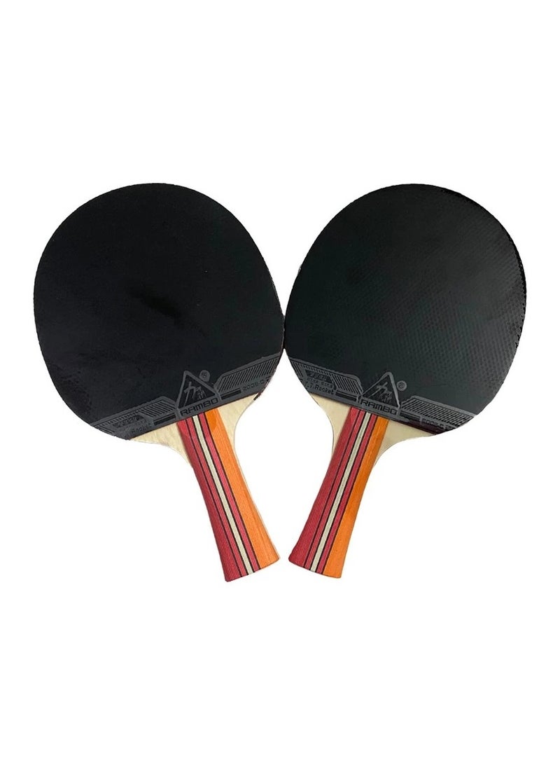 Fox Professional Table Tennis Racquet Set Including 2 Ping Pong Rackets And 3 Balls - Image 3
