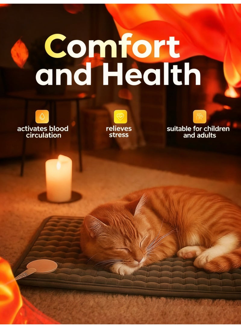 9-Temperature Heating Pad for Menstrual Relief & Muscle Pain – Washable, Auto Shut-off, 30x60cm - Image 1