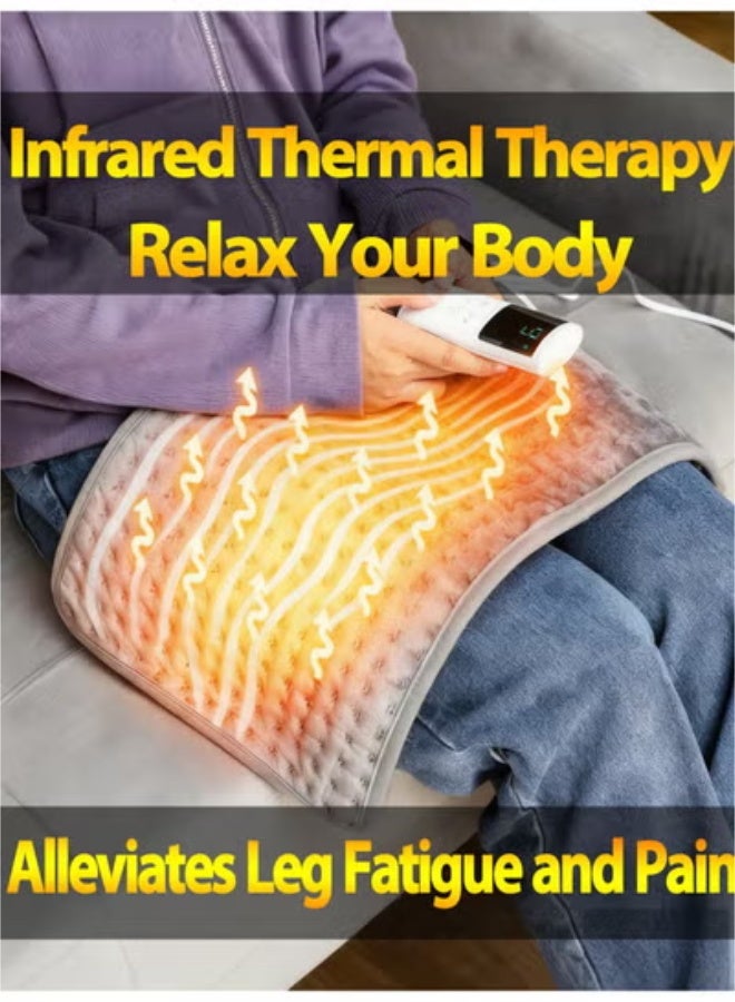 9-Temperature Heating Pad for Menstrual Relief & Muscle Pain – Washable, Auto Shut-off, 30x60cm - Image 2