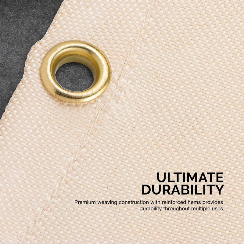 NEIKO 10908A 4x6 Welding Blanket, Heavy Duty Fiberglass Fire Blankets for Welding, Fire Retardant Blanket Made of Fireproof Fabric, Fiberglass Material - Image 2