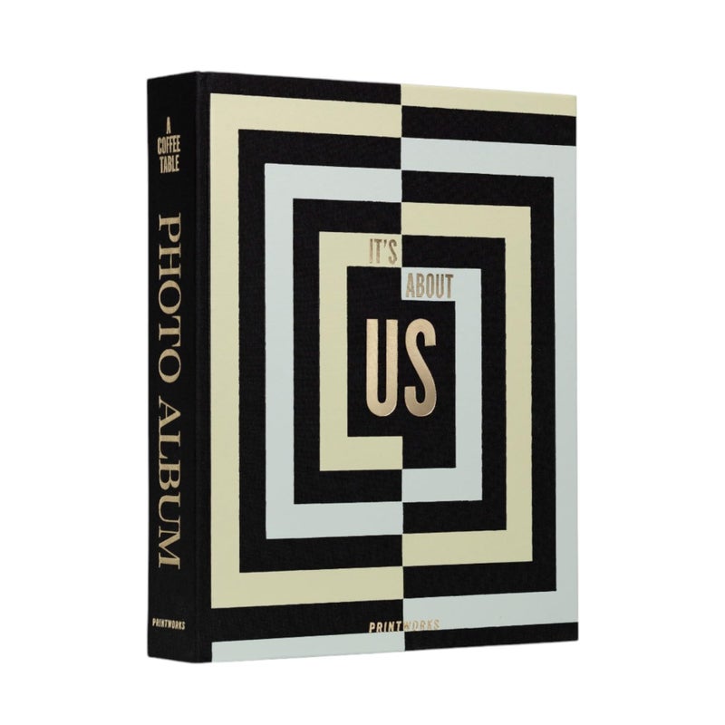 Printworks Its About Us Photo Album Elegant Multicolor Coffee Table Photo Book Large Picture Album with 30 Pages Writing Space Expandable Design Fits 4x6 Pictures - Image 2