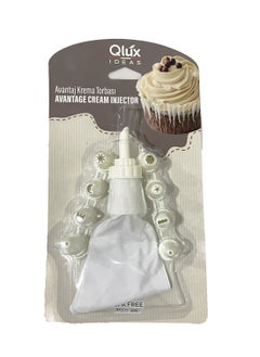 MAXQON Cream Injector Bag 9 Piece Set Cake Decorating Kit Cream Gun  - Image 3