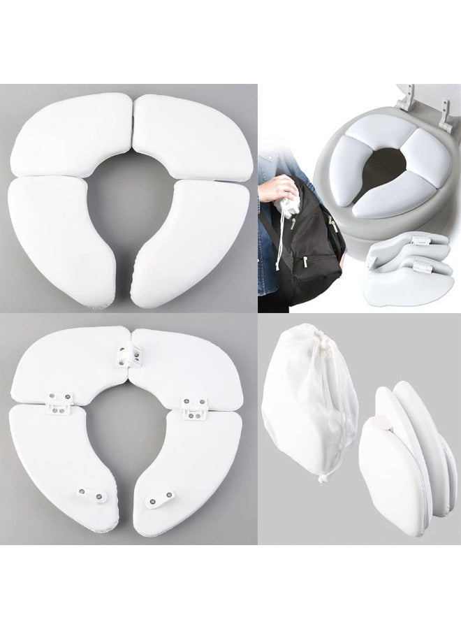 Foldable Travel Potty for Kids – Portable & Lightweight Training Toilet - Image 5