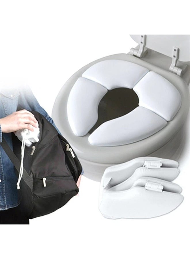 Foldable Travel Potty for Kids – Portable & Lightweight Training Toilet - Image 1
