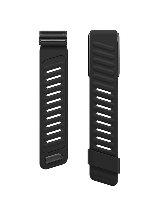 ZOXITY Silicone Wristband Compatible with Whoop 5.0 Band, Silicone Sports Loop Strap for Men & Women Comfort Durable Soft Adjustable, Breathable, with U Shapped Connector - Image 2