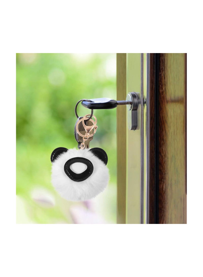 GGOOT 2pcs Plush Keychain Mini Panda Key Rings Keychains Party Supplies Pendant Ornaments Key Holder - Image 3