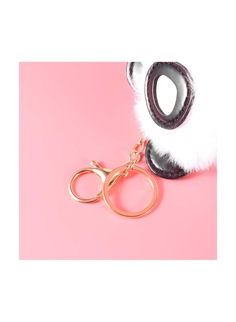 GGOOT 2pcs Plush Keychain Mini Panda Key Rings Keychains Party Supplies Pendant Ornaments Key Holder - Image 4