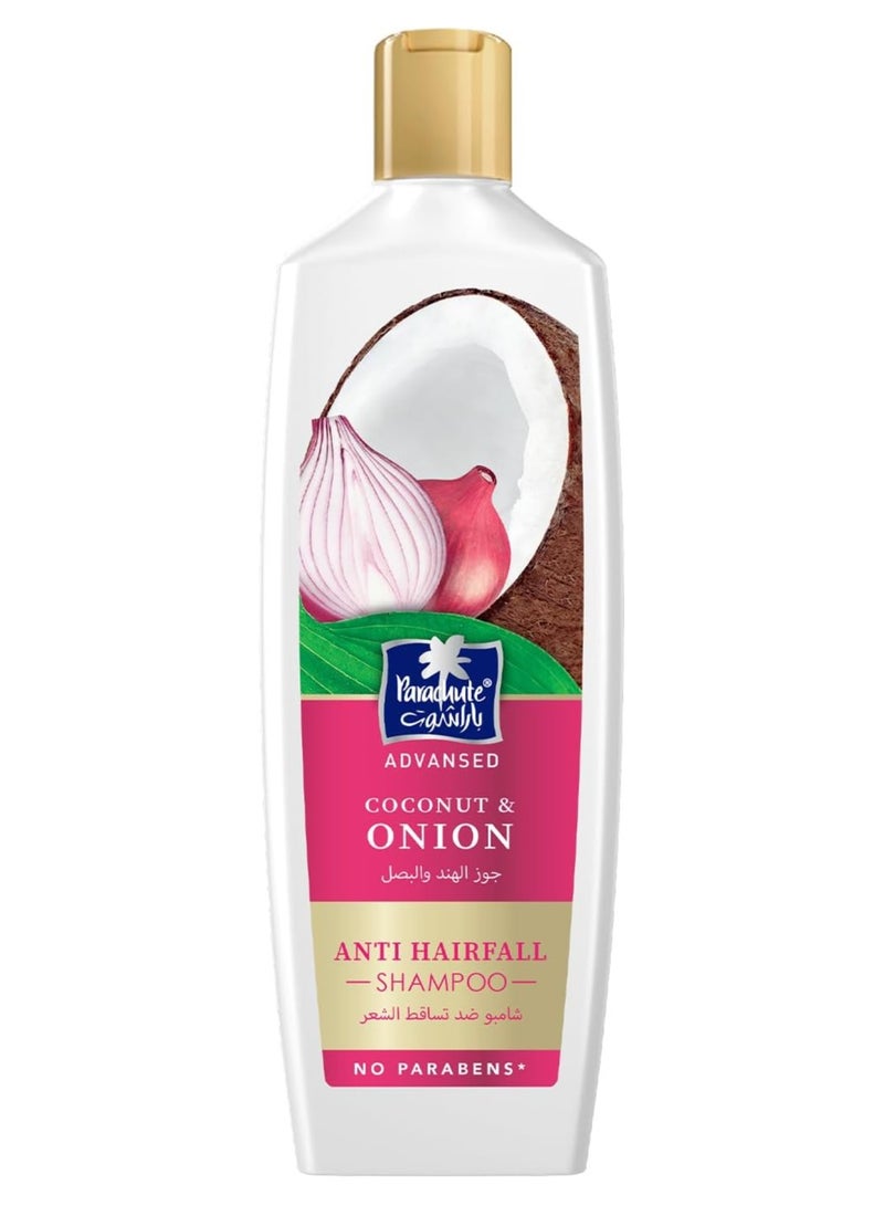 باراشوت شامبو مضاد لتساقط الشعر بالبصل وجوز الهند  ادفانسد 340 مل - Image 1